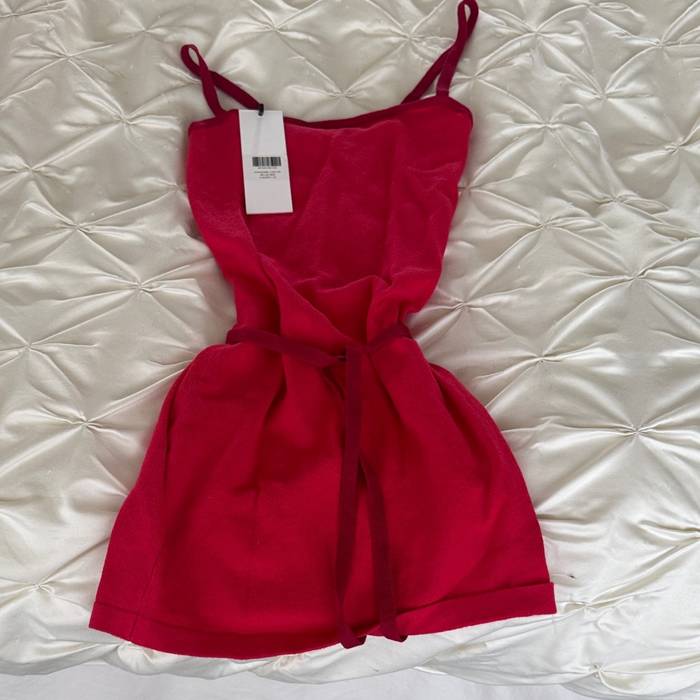 Cute Red Mini Dress!